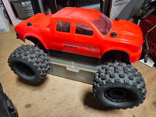 Proline Pro-MT 4X4, Hobby en Vrije tijd, Modelbouw | Radiografisch | Auto's, Zo goed als nieuw, Auto offroad, Elektro, Ophalen