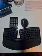 Microsoft Sculpt Ergonomic Draadloos Toetsenbord, Computers en Software, Toetsenborden, Gebruikt, Ophalen of Verzenden, Draadloos