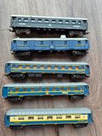 Diverse collectie modeltreinen, Hobby en Vrije tijd, Overige merken, Gebruikt, Gelijkstroom of Wisselstroom, Wagon