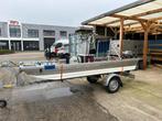 Trident 13 aluminium boot (platbodem) + trailer, Watersport en Boten, Overige typen, Zo goed als nieuw, Ophalen