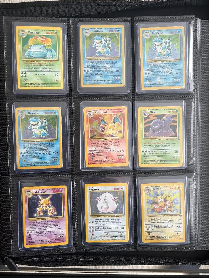 Collectie Pokémon-kaarten (Base Set, Fossil & Jungle), Hobby en Vrije tijd, Verzamelkaartspellen | Pokémon, Zo goed als nieuw
