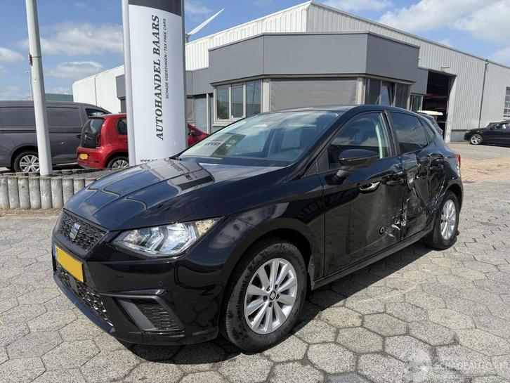 SEAT Ibiza 1.0 TSI Style Business Intense (bj 2020), Auto diversen, Schadeauto's, Seat, Handgeschakeld, Benzine, Hatchback, Zwart
