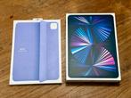 iPad Pro (3e gen, M1) 128GB Wi-Fi Silver + Smart Folio cover, Computers en Software, Apple iPads, Gebruikt, 11 inch, Ophalen of Verzenden