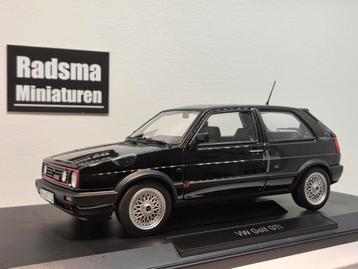 Volkswagen golf mk2 Gti - Zwart - 1:18 Norev beschikbaar voor biedingen