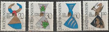 2124. Liechtenstein 465/68 gest. Wapens beschikbaar voor biedingen