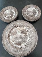 Vintage gebaksstel - gebaksbordjes, Ophalen of Verzenden