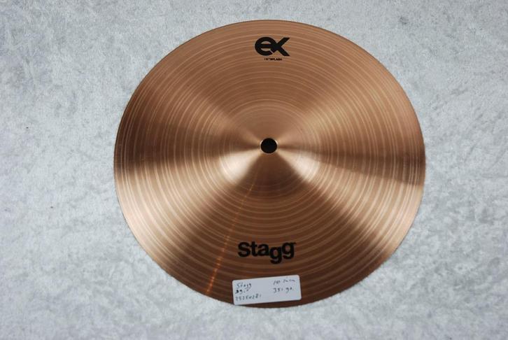 Stagg EX splash effect bekken 351gr 10 inch  <25250281>, Muziek en Instrumenten, Instrumenten | Onderdelen, Gebruikt, Drums of Percussie
