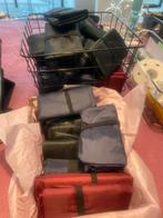 Partij herbruikbare tassen - Zwart, Blauw, Bordeaux, Ophalen, Gebruikt, Overige kleuren, Shopper