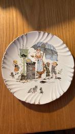 Sarreguemines div antieke borden 4 x, Ophalen of Verzenden