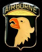 Airborne pin- zwart epoxy, Verzamelen, Speldjes, Pins en Buttons, Ophalen of Verzenden, Nieuw, Stad of Land, Speldje of Pin