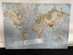 IKEA grote wereldkaart schilderij foto, Huis en Inrichting, Woonaccessoires | Schilderijen, Tekeningen en Foto's, Ophalen, 125 cm of meer