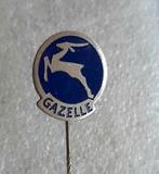 Speldje van GAZELLE  fietsen, mooie emaille speld., Verzenden, Gebruikt, Overige onderwerpen