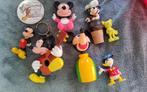 Vintage Walt Disney Mickey Mouse hout rubber puntenslijper., Donald Duck, Ophalen of Verzenden, Beeldje of Figuurtje