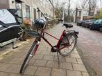 Azor Schelde mixed R PU Damesfiets - Diep Rood - 55cm, 53 tot 56 cm, Ophalen, Gebruikt, Overige merken