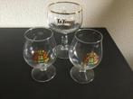 3 supergave bierglazen. 1 La Trappe en 2 Gosserglazen, Ophalen of Verzenden, Zo goed als nieuw, Glas of Glazen, La Trappe