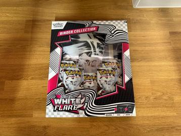 Pokemon White Flare Binder Collection beschikbaar voor biedingen