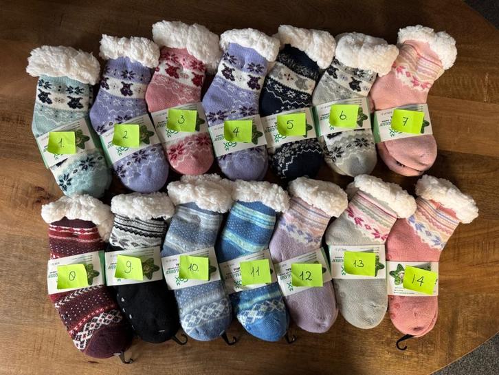 Gewatteerde Huissokken, Kinderen en Baby's, Kinderkleding | Schoenen en Sokken, Nieuw, Sokken, Jongen of Meisje, Ophalen of Verzenden
