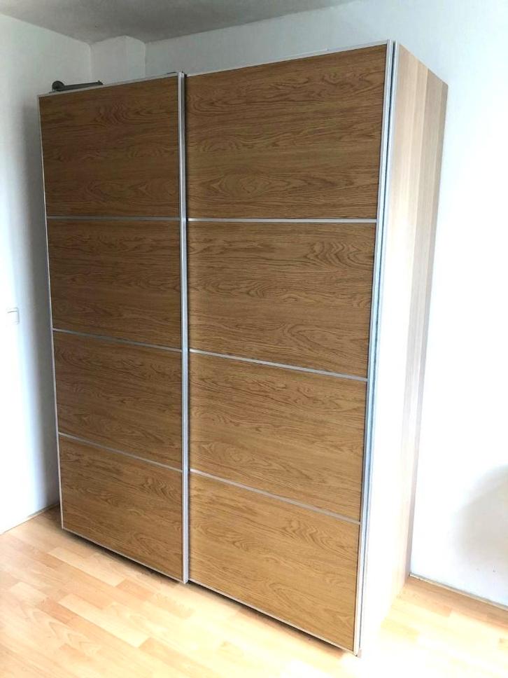 Pax Kledingkast met schuifdeuren, Huis en Inrichting, Kasten | Kledingkasten, Zo goed als nieuw, 200 cm of meer, 150 tot 200 cm