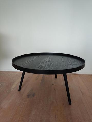 Ronde salonttafel zwart Wehkamp