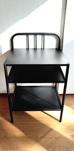 Set of 2 Industrial Metal Bedside Tables, Ophalen, Metaal of Aluminium, 55 tot 70 cm, Zo goed als nieuw