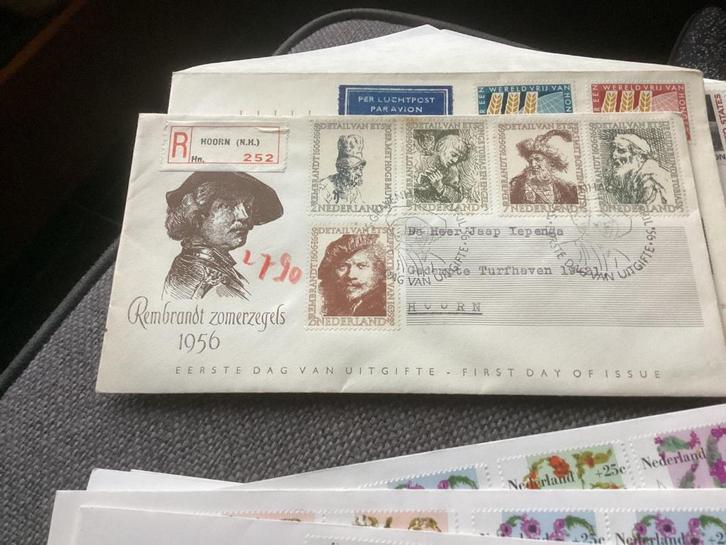 No6388 Afwijkend E25a aangetekend Hoorn Heb ook van Nederlan, Postzegels en Munten, Postzegels | Eerstedagenveloppen, Beschreven