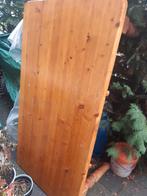 Mooie gave GRENEN eet kamer tafel, Minder dan 25 mm, Grenen, Ophalen of Verzenden, Plank