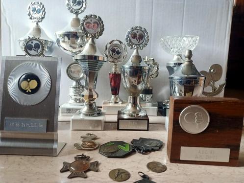 Sportprijs medaille Trofee Award Bokaal Verzameling, Verzamelen, Sportartikelen en Voetbal, Gebruikt, Overige typen, Overige sporten