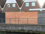 schutting op maat, Ophalen of Verzenden, Zo goed als nieuw, Hout, Tuinhek