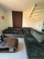 Hoekbank 3 zits + ottomaan, Huis en Inrichting, Banken | Bankstellen, Ophalen, 100 tot 125 cm, Hoekbank, 300 cm of meer