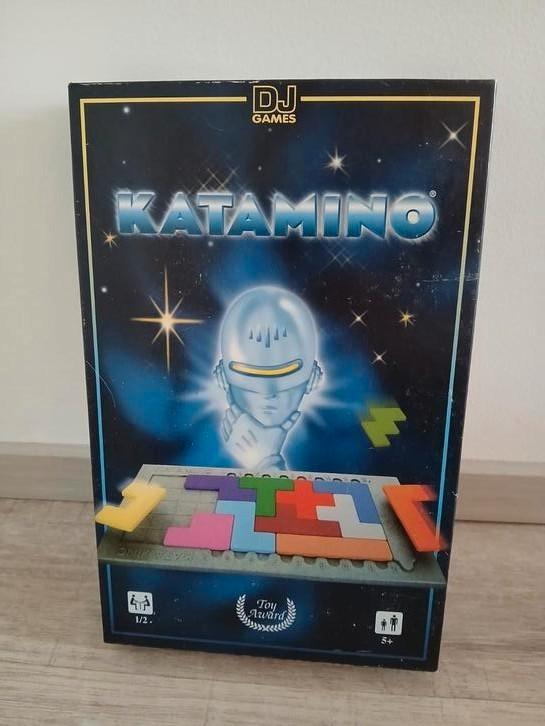 Katamino - vanaf 5+, Hobby en Vrije tijd, Gezelschapsspellen | Bordspellen, Zo goed als nieuw, Een of twee spelers, Ophalen of Verzenden