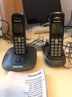 Panasonic huistelefoon, Telecommunicatie, Vaste telefoons | Handsets en Draadloos, Ophalen of Verzenden, Gebruikt, 2 handsets