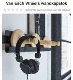 van Esch Wheels wandkapstok groen nieuw in doos, Wandkapstok, Nieuw, Ophalen of Verzenden, Minder dan 100 cm