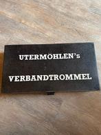 Vintage gevulde verbandtrommel Uthermohlen's, Verzamelen, Ophalen of Verzenden, Gebruikt, Overige, Overige merken