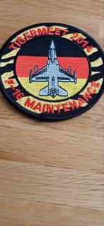 Swirl F16 Tiger meet 2014, Ophalen of Verzenden, Landmacht, Nederland, Embleem of Badge