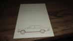 Folder  MERCEDES 200-230E-250-280E  Type 123  ,  11-1983, Verzenden, Nieuw, Mercedes