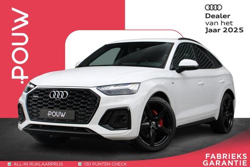 Audi Q5 Sportback 55 TFSIe 367pk PHEV S Edition | Luchtverin, Auto's, Audi, Bedrijf, Te koop, Q5, 360° camera, 4x4, ABS, Achteruitrijcamera