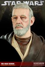 Star Wars Sideshow Legendary Scale Obi Wan Kenobi 1/2 scale, Ophalen of Verzenden, Zo goed als nieuw, Beeldje of Buste