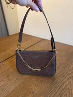 Bruine Schoudertas Guess, Ophalen of Verzenden, Gebruikt, Bruin, Schoudertasje