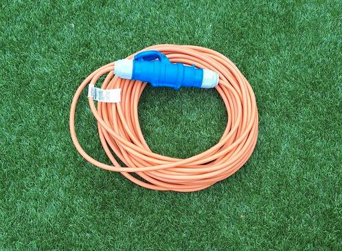 Verlengkabel camping 25 meter met CEE stekkers, Caravans en Kamperen, Caravan accessoires, Nieuw, Ophalen