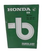 HONDA PC/PS 50 M1 PARTLIST, Fietsen en Brommers, Ophalen of Verzenden, Gebruikt