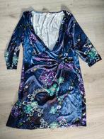 Artistieke jurk miss etam maat 48 paars blauw stretch, Blauw, Maat 46/48 (XL) of groter, Ophalen of Verzenden, Zo goed als nieuw