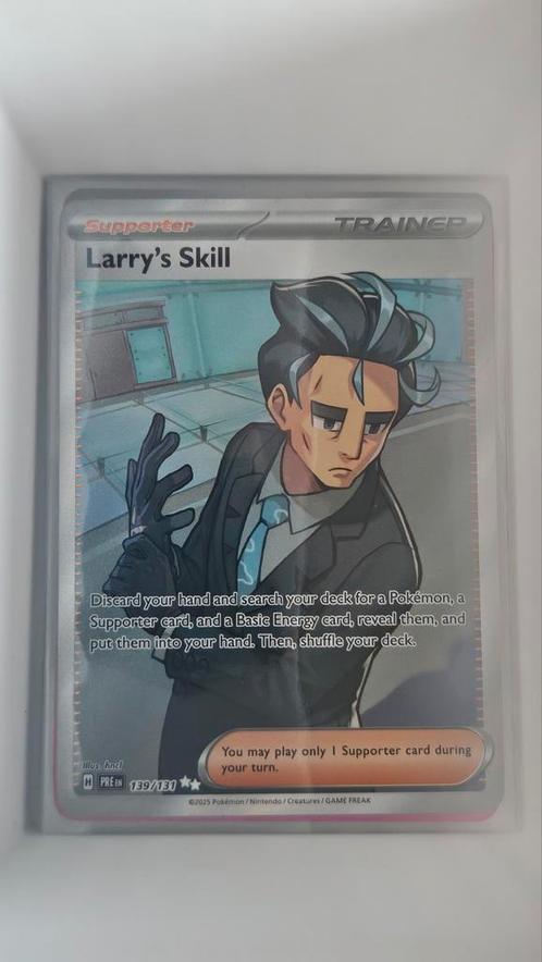 Larry's Skill 139/131, Hobby en Vrije tijd, Verzamelkaartspellen | Pokémon, Zo goed als nieuw, Losse kaart, Ophalen of Verzenden