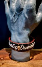 Harley Davidson armband uniek, Sieraden, Tassen en Uiterlijk, Armbanden, Nieuw, Leer, Zwart, Verzenden