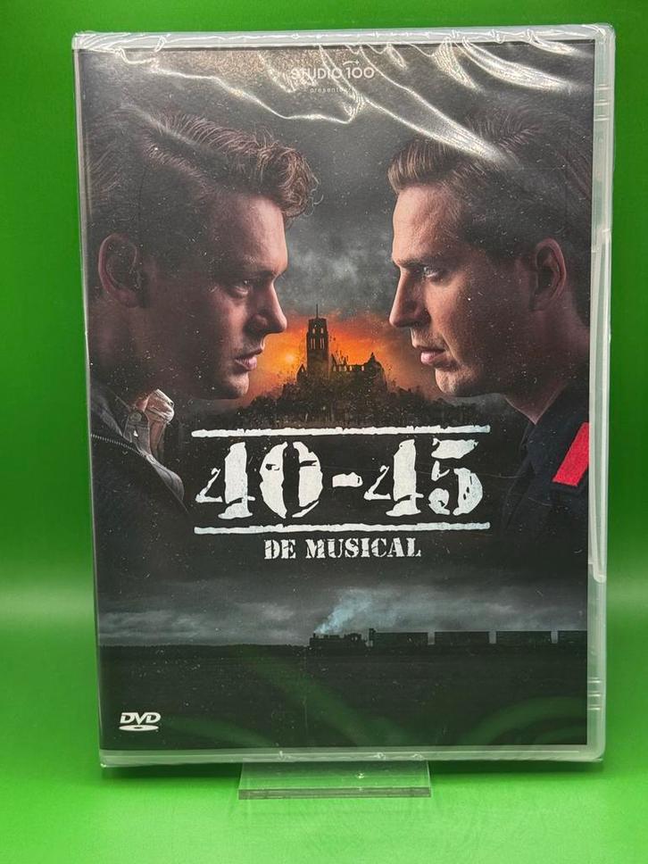 40-45 De Musical DVD - Nieuw in verpakking!, Cd's en Dvd's, Dvd's | Documentaire en Educatief, Nieuw in verpakking, Oorlog of Misdaad