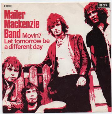 Nederbeat- Mailer Mackenzie Band- Movin beschikbaar voor biedingen