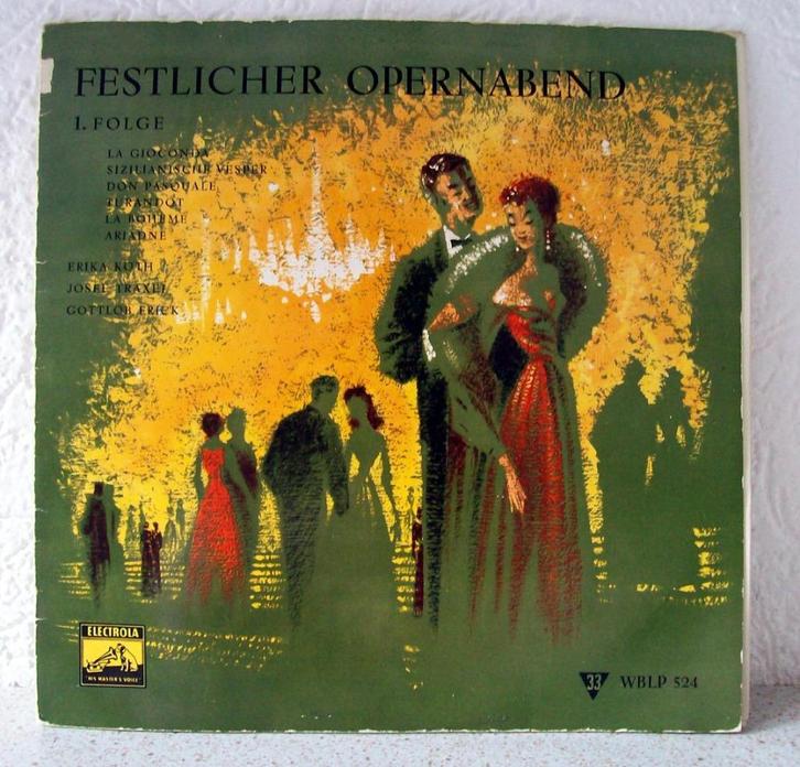 LP - Festlicher Opernabend (1. Folge), Cd's en Dvd's, Vinyl | Klassiek, Gebruikt, Romantiek, Overige typen, 12 inch, Ophalen