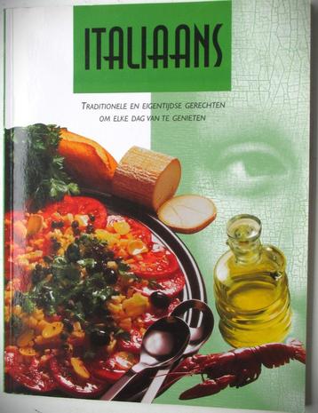 Kookboek Italiaans Koken~Traditionele gerechten Italië beschikbaar voor biedingen