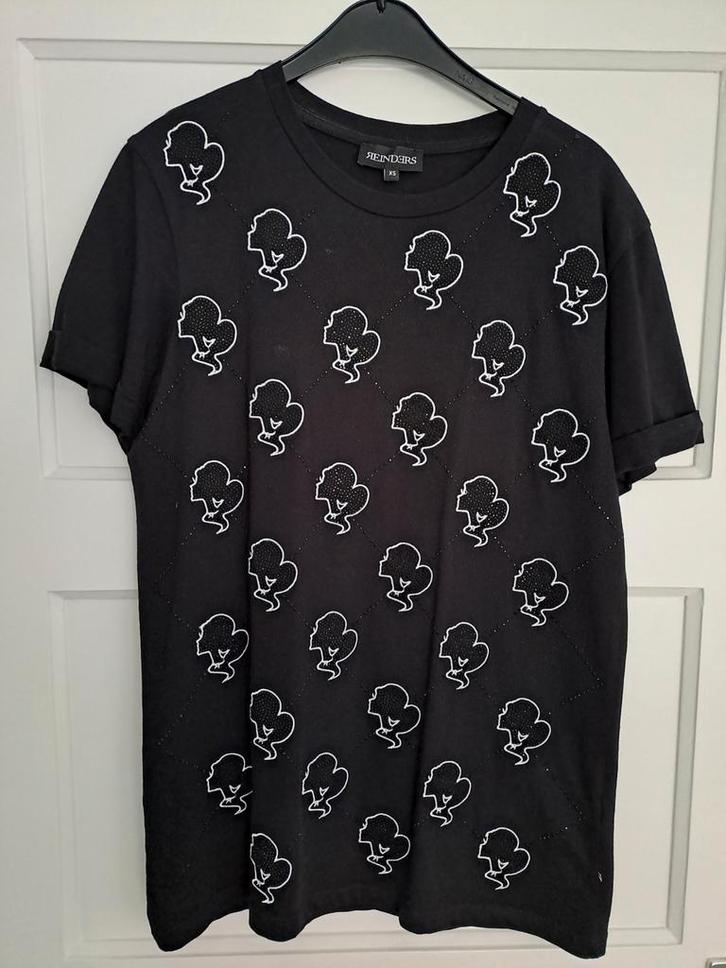 Nieuwstaat Reinders shirt maat XS oversized, Kleding | Dames, T-shirts, Zo goed als nieuw, Maat 34 (XS) of kleiner, Zwart, Korte mouw