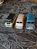 3x Bedford Van.  Dinky toys, opknappers, Hobby en Vrije tijd, Modelauto's | 1:43, Ophalen of Verzenden, Gebruikt, Auto, Dinky Toys