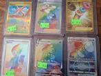 4 rainbow en 2 gouden pokemon kaarten staat near mint, Ophalen of Verzenden, Zo goed als nieuw, Meerdere kaarten